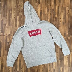 Levi's Hoodie Gray Medium